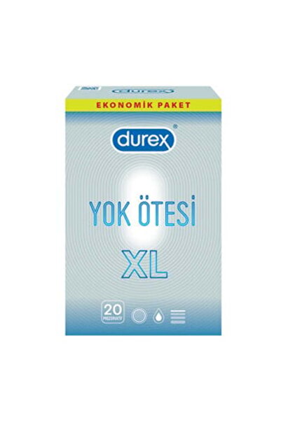 Baby ( KİL MASKESİ HEDİYE ) Durex Yok Ötesi XL 20'li ( 1 ADET )