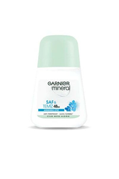 Baby ( KİL MASKESİ HEDİYE ) Garnier Mineral Saf&Temiz Roll-On 50 Ml ( 1 ADET )