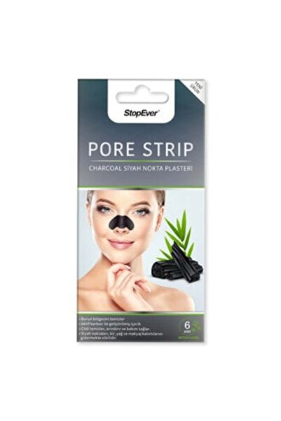 Baby ( KİL MASKESİ HEDİYE ) Stopever Kömürlü Siyah Nokta Bandı 6'lı ( 1 ADET )