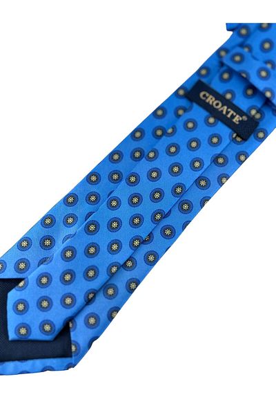 CROATE 100% Silk Croate Tie - Handcrafted Sewn