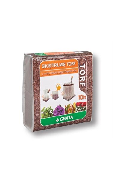Genta Sıkıştırılmış Torf (COCOPEAT) 10 Lt