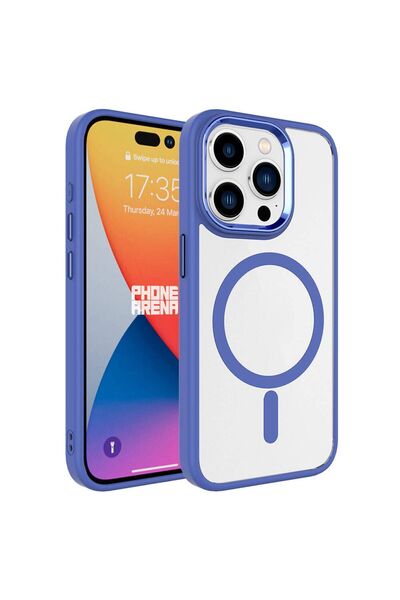 halkhouse iPhone 15 Pro Max Uyumlu Kılıf Magsafe Şarj Özellikli Kamera Koruma...