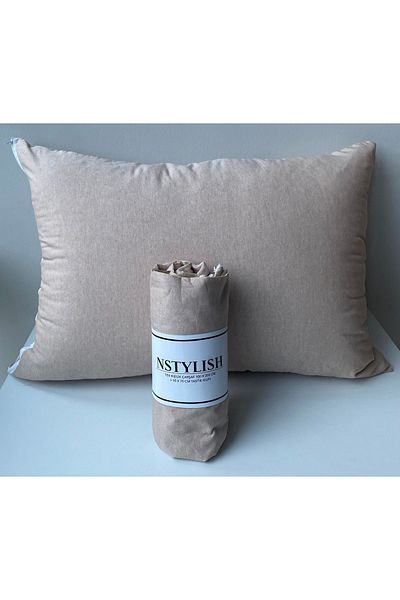 Stylish SINGLE PERSON ELASTIC BED Sheet 100x200 + PILLOW CASE 50x70