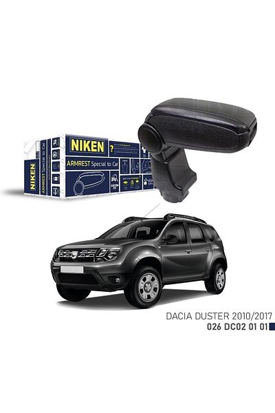 Niken Dacia Duster 2010-2017 Special Black Armrest Car - Otovex