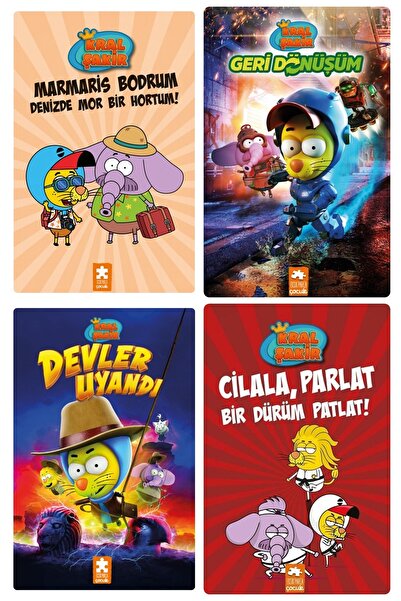 Eksik Parça Yayınları Kral Şakir 14 Marmaris Bodrum Denizde Mor Bir Hortum-Cilala Parlat-Geri Dönüşüm-Devler Uyandı 4 Ad