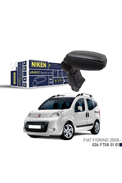 Niken Fiat Fıorıno 2008- Araca Özel Kol Dayama Siyah