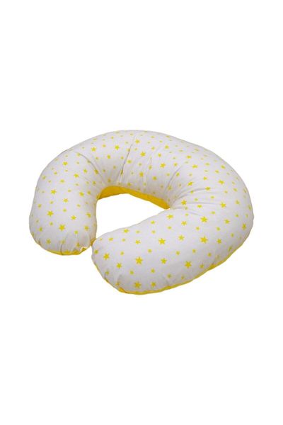 Bebek Özel Yellow Star 100% βαμβακερό ύφασμα για μωρό Μαξιλάρι στήριξης θηλασμού και καθίσματος
