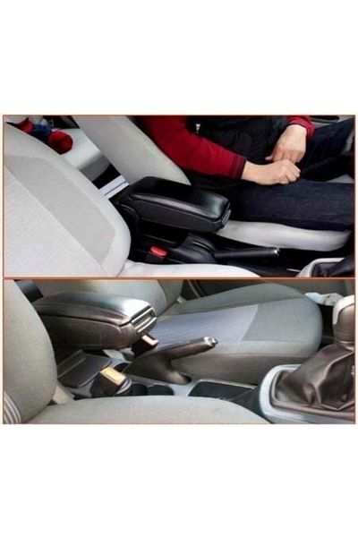 Niken VW Caddy After 2003+ - Black Special Armrest Vehicle