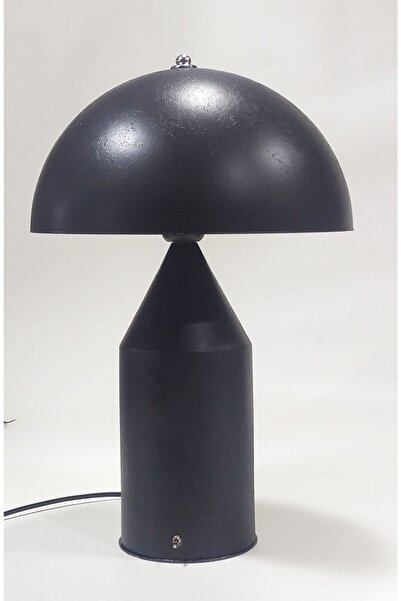 ekiLamp Atollo Masa Lambası, Mantar Abajur ,mat Siyah