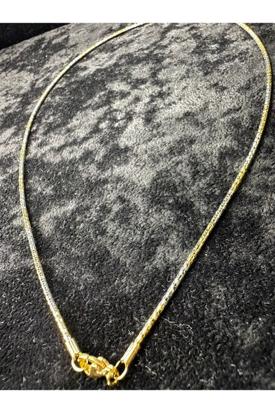 Amber CHOKER KOLYE (GOLD&SILVER) RENK