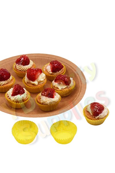 Yusuf Dirik YD Party Supplies Mini Size Truff Chocolate Cake Brownie Mold 35x20 mm Approximately 100 Pieces