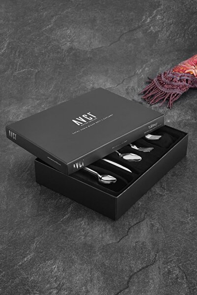 Avcı Pera 72 Piece Fork Spoon Knife Set 18/10 Stainless Steel