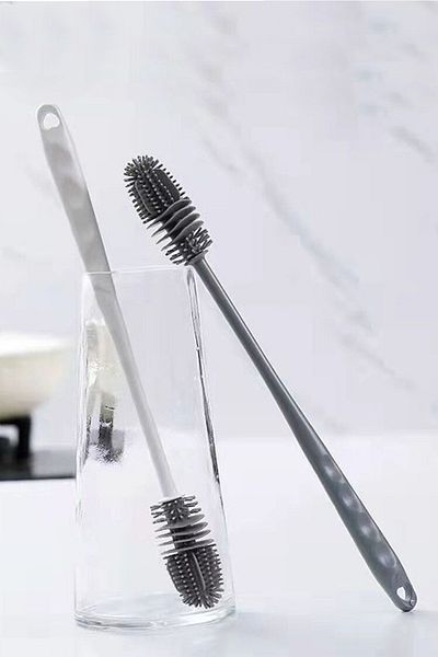hafamin Silicone Cleaning Brush - Baby Bottle, Glassware Washing, Narrow Space Brush, Dishwashing Gloves