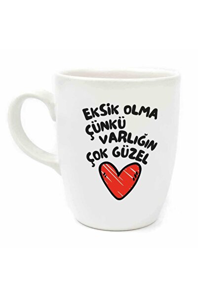 PALTO TASARIM لون كريمي جميل لا يفتقد لأنه - كوب هدية من السيراميك