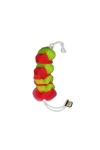 Bora Long Mesh Shower Fiber 3 Pieces Multicolored