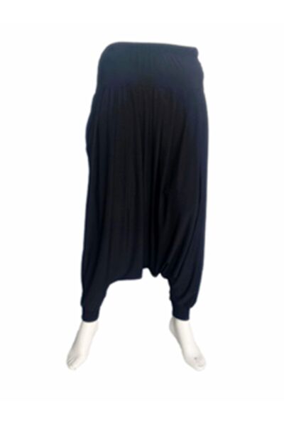 BoraVelli Pantaloni largi negri de damă