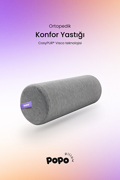 Popo Pillow Ortopedik Konfor Yastığı, Cosypur® Visco Teknolojisi
