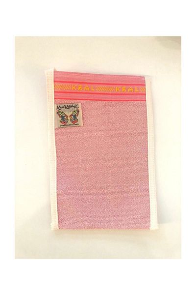 Kelebek Kese King Butterfly Bath and Bath Washcloth (pink)