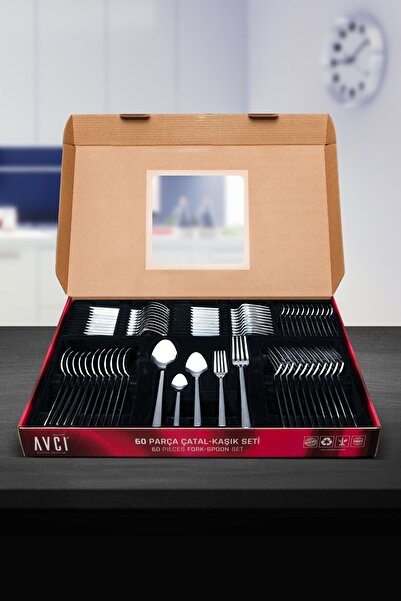 Avcı Istanbul 60 Piece Cutlery Set