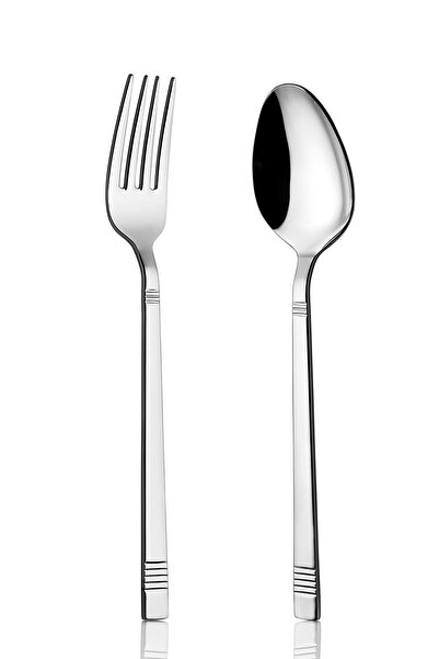 Avcı Duru 30 Piece Cutlery Set 18/10 Stainless Steel