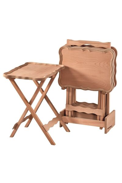 Genel Markalar Aldonna Havuzlu Büyük Çanta Zigon Cilasız Ham Ahşap