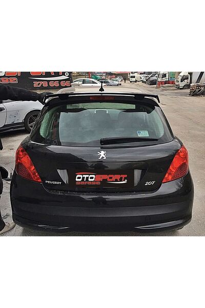 OTOSPORT PEUGEOT 207 DTM SPOYLER FİBERGLASS BOYASIZ A+ KALİTE