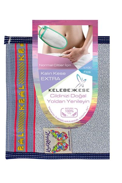 Kelebek Kese Thick Pouch Extra - Light Blue