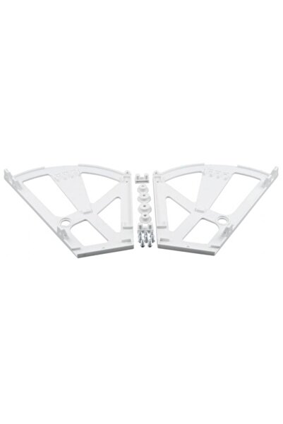 Ayder 2-Piece Bearing Shoe Rack White (2 Pack) - In-Cabinet Organizers - One ...