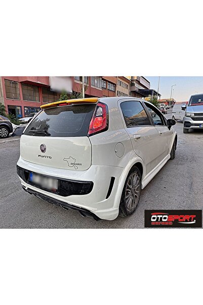 Genel Markalar FİAT PUNTO EVO ABARTH ARKA TAMPON FİBERGLASS BOYASIZ A+ KALİTE