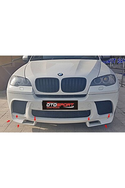 Genel Markalar Bmw X6 E71 M Tampon Alt Flapları Fiberglass Boyasız