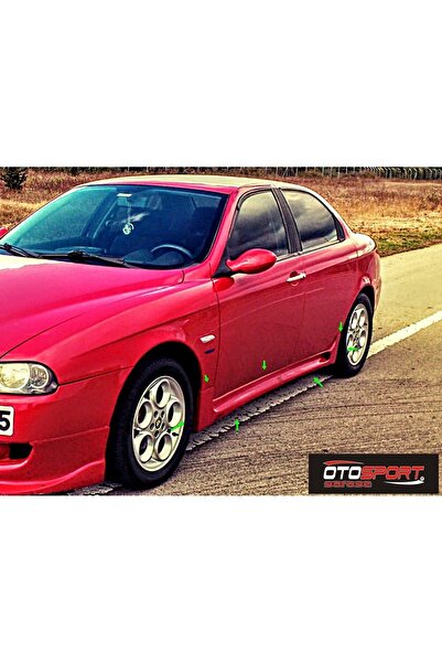 OTOSPORT Alfa 156 Makyajsız Delikli Marşpiyel Sağ Sol Takım Fiberglass Boyasız
