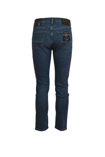Tommy Hilfiger Men's Denim Regular Waisted Plain Model Daily Use Blue 1 Jeans MW0MW33980-1BE