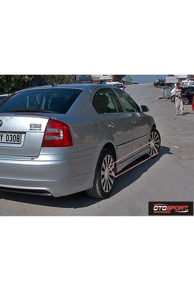 OTOSPORT Skoda Octavia Marşpiyel Sağ Sol Takım Fiberglass Boyasız