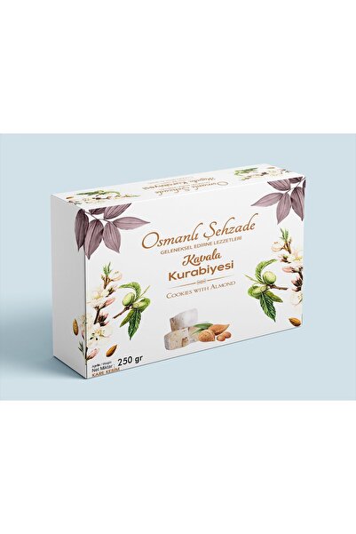 OSMANLI ŞEHZADE Kavala Kurabiyesi 250gr Kare Kesim