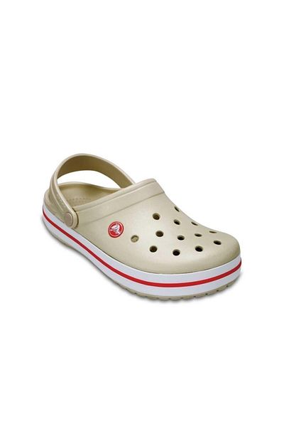 Crocs Crocband Women's Slippers - Plaster Beige/melon