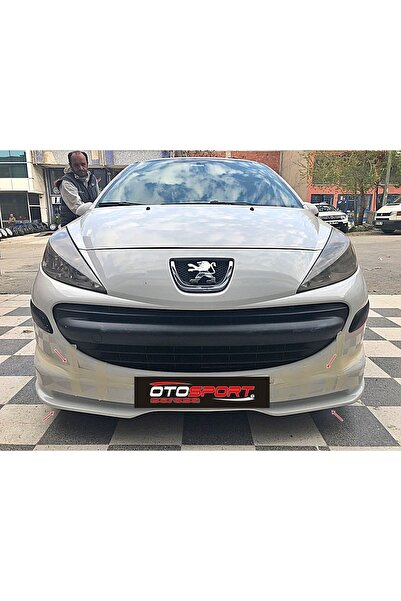 OTOSPORT PEUGEOT 207 ÖN TAMPON EKİ FİBERGLASS BOYASIZ A+ KALİTE