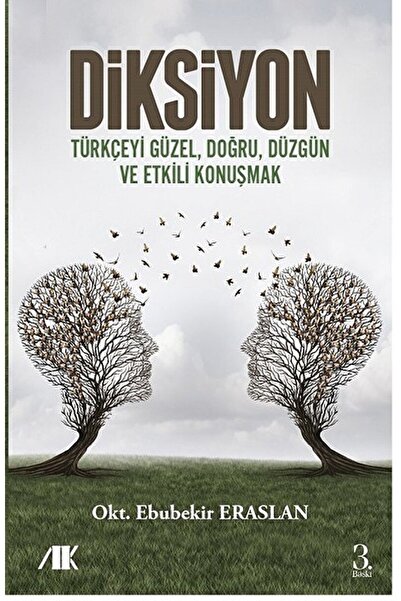 Akademik Kitaplar Diksiyon / Ebubekir Eraslan / / 9786059786324