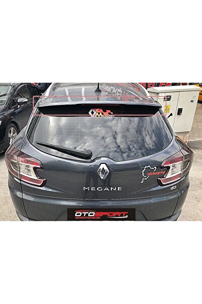 OTOSPORT Renault Megane 3 Sw Spoyler Fiberglass Boyasız