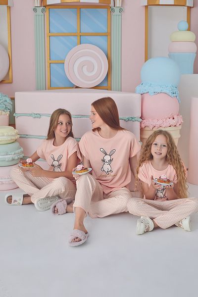 Sevim 15556 Model Set de pijamale brodate