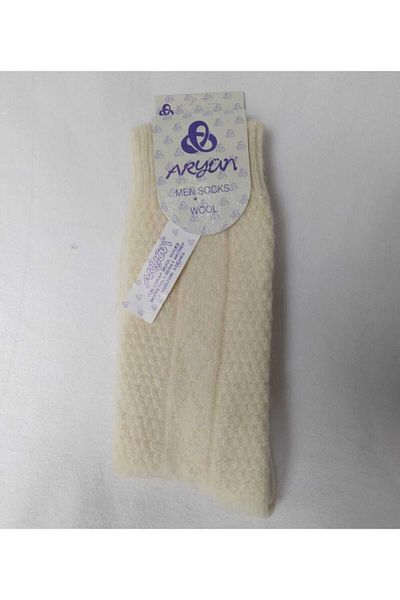 aryün Χειμερινές μακριές μάλλινες κάλτσες χωρίς ραφή