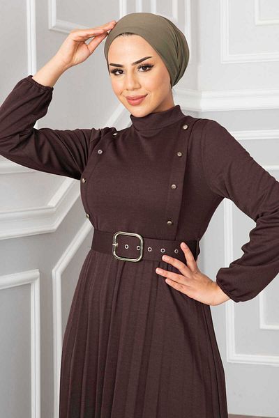 EBRUTESETTÜR Rochie Hijab plisată Aynur