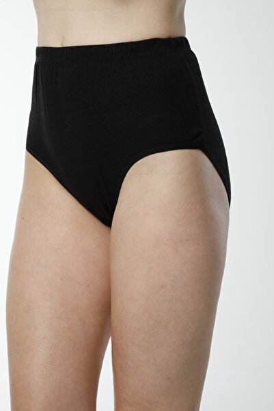 Hmd 1003 Cotton Ribana Bato Women's Panties - Black