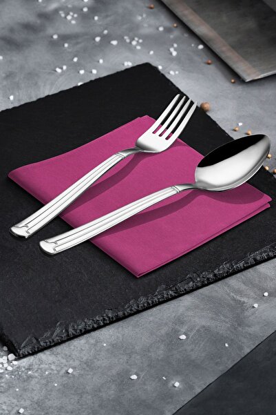 Avcı Yakamoz 60 Piece Fork Spoon Set