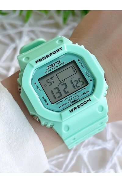 Joefox BJ-GS22 Model 5 Atm Water Resistant Digital/Analog Sports Case and Wristwatch