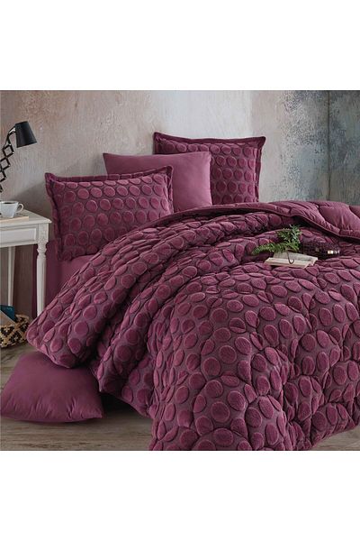 DENİZLİ ÇEYİZ Σετ ύπνου Clasy Single Wellsoft Jacquard Perle V3 Dusty Rose