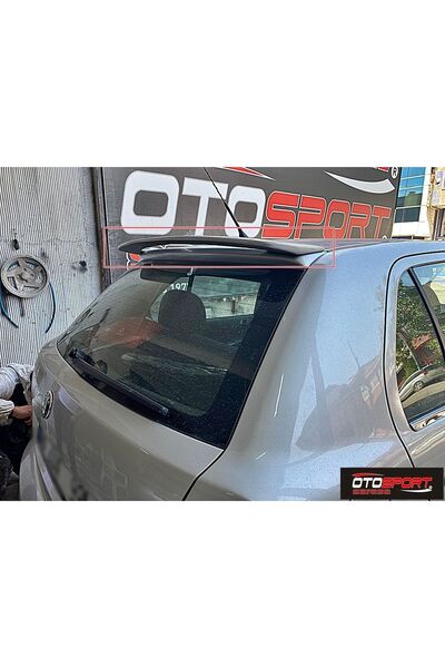 OTOSPORT Skoda Fabia Spoyler Fiberglass Boyasız