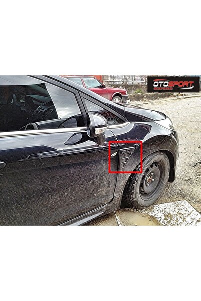 OTOSPORT Ford Fiesta Çamurluk Yazısı (2009-2017) Fiberglass Boyasız