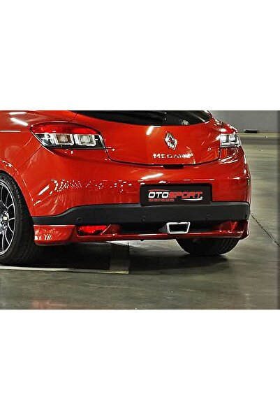 OTOSPORT Renault Megane 3 Coupe Arka Tampon Eki Fiberglass Boyasız