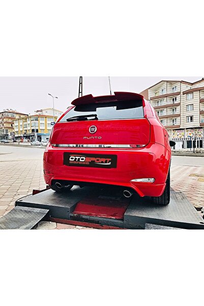OTOSPORT Fiat Punto Evo Arka Tampon Eki Fiberglass Boyasız