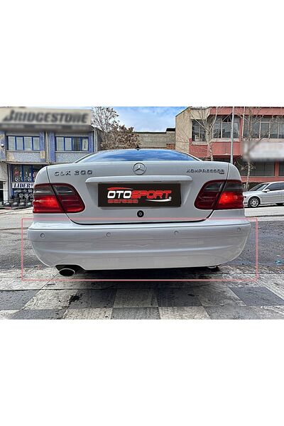 OTOSPORT Mercedes W208 Clk Amg Arka Tampon Fiberglass Boyasız